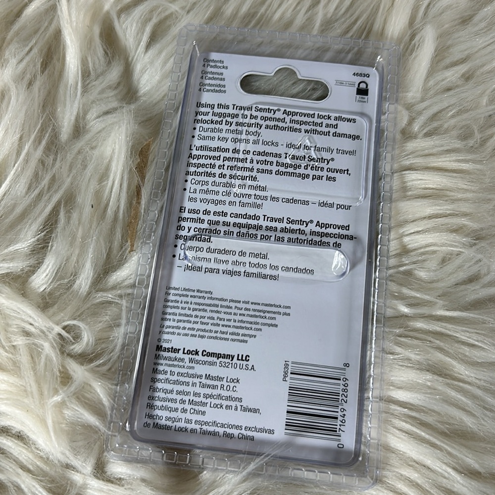Master Lock Travel Locks - Picture 2 of 4